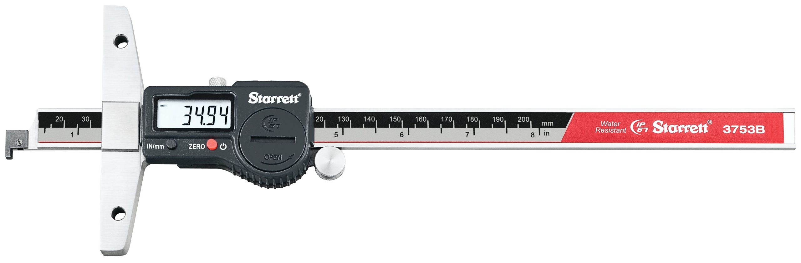 Starrett - ELECTRONIC DEPTH GAGE W/CASE, 8 - Image 2