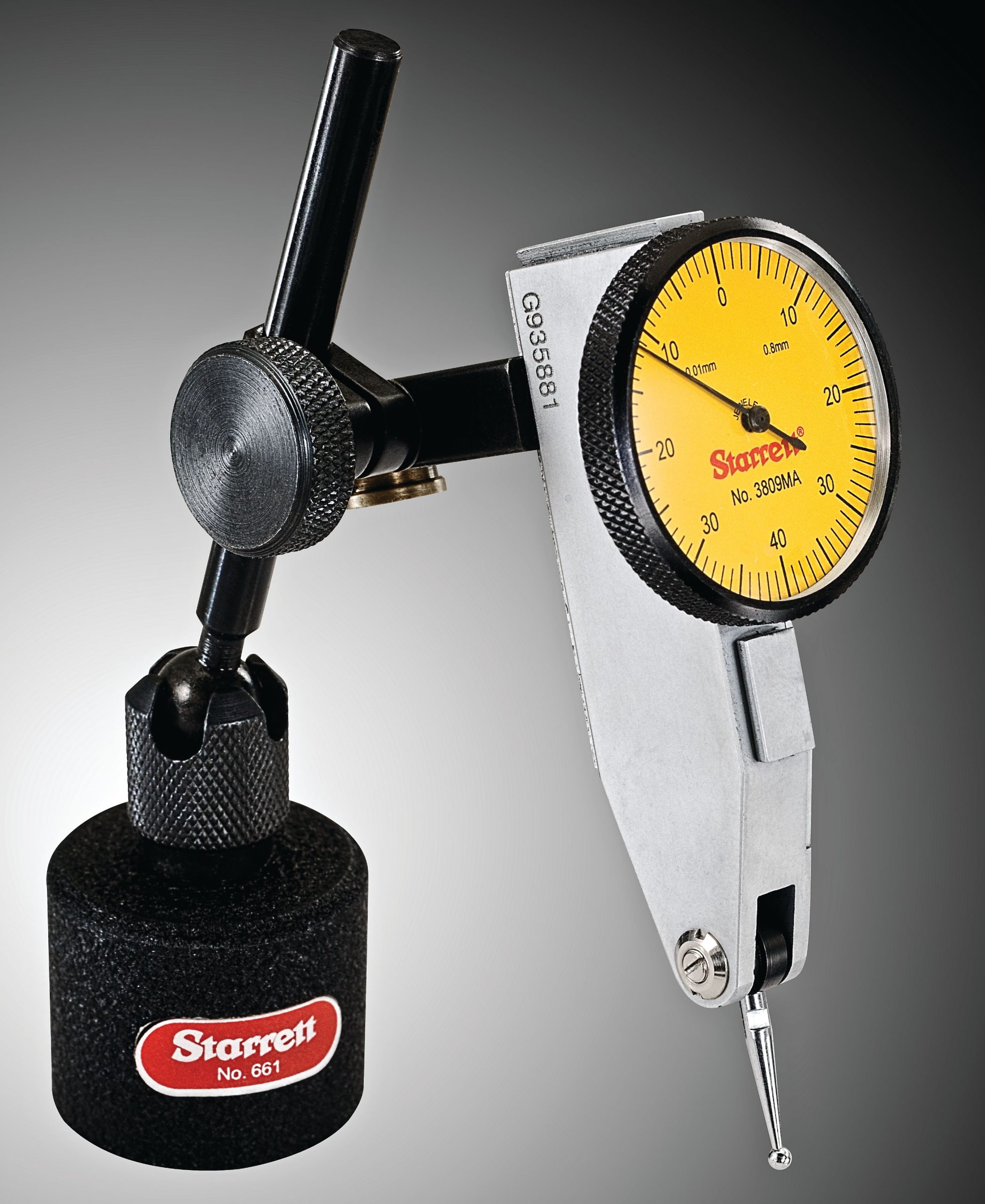 Starrett - Dial Test Indicator 0.8mm Range 0.01mm Grad - Image 3