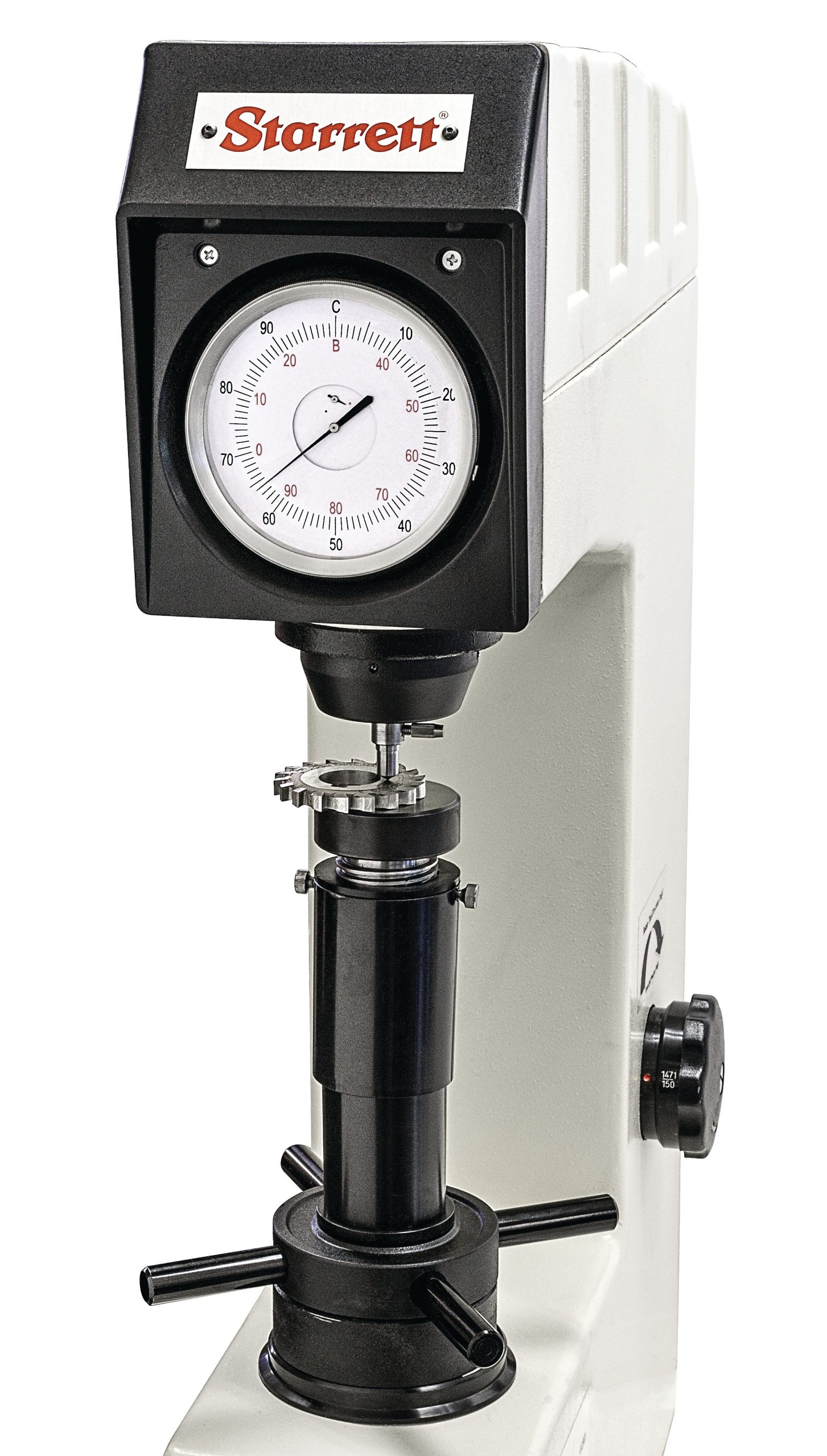 Starrett Analogue Bench Hardness Tester 3814 Analog Rockwell Bench Hardness Tester - Image 3