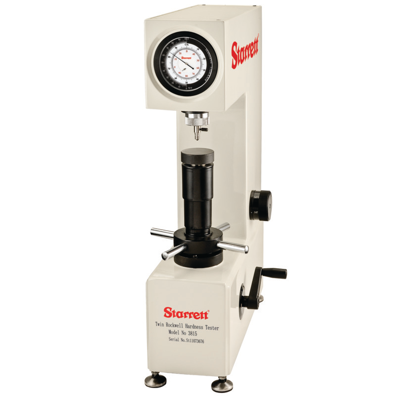 Starrett ROCKWELL - SUPERFICIAL ROCKWELL TWIN HARDNESS TESTER 3815 Twin Analog Rockwell Hardness Tester