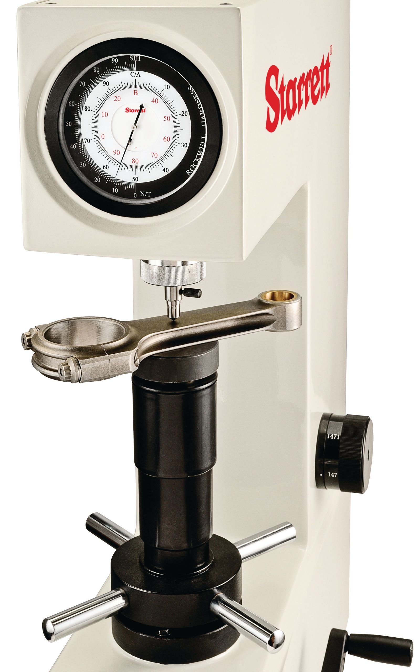 Starrett ROCKWELL - SUPERFICIAL ROCKWELL TWIN HARDNESS TESTER 3815 Twin Analog Rockwell Hardness Tester - Image 3