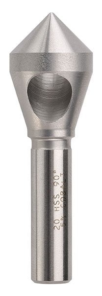 Bordo 20mm 90 Degree HSS Co5 Bright Cross Hole Countersink