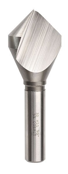 Bordo 30mm 90 Degree HSS Co5 Single Flute Countersink