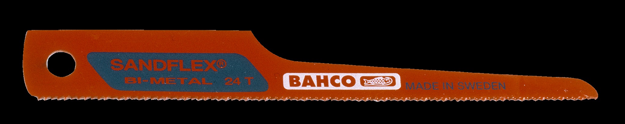 Bahco Car Body saw blades, 24 TPI, Sandflex bimetal HSS M2, 10 blades per pack