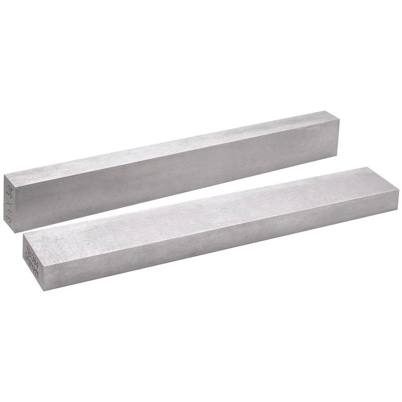 Starrett Steel Parallels/Pair: 3/8in (10mm) Thick 3/4in (19mm) Width 384H Steel Parallel