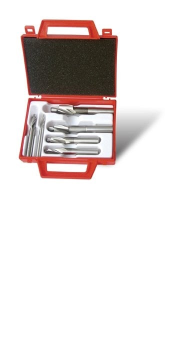 Bordo 6 Pce 3-10mm 180 Degree Counterbore Set