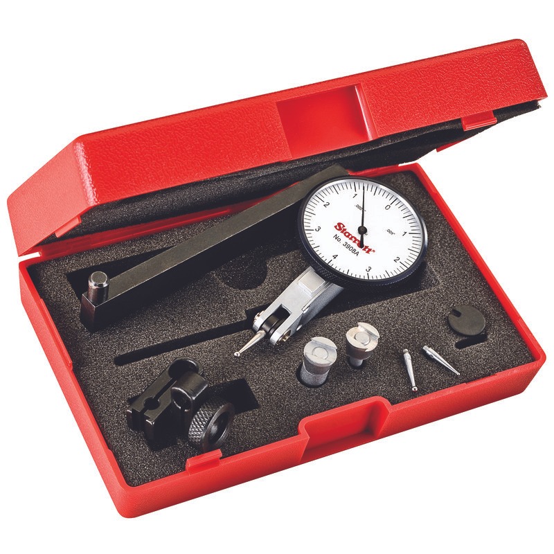 Starrett TEST INDICATOR- DIAL 1-9/16 3908AC Dial Test Indicator with Dovetail Mount