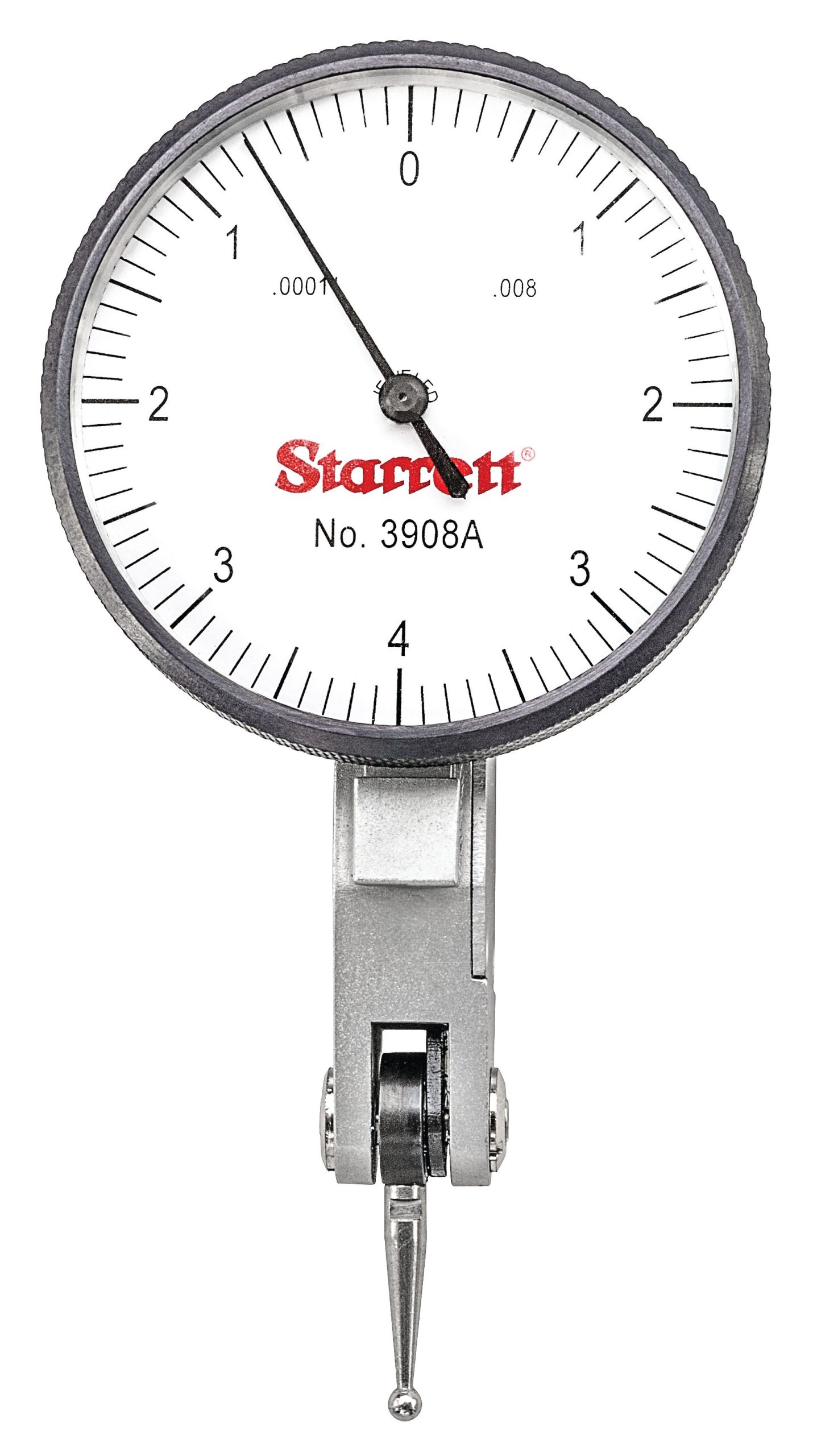 Starrett TEST INDICATOR- DIAL 1-9/16 3908AC Dial Test Indicator with Dovetail Mount - Image 2