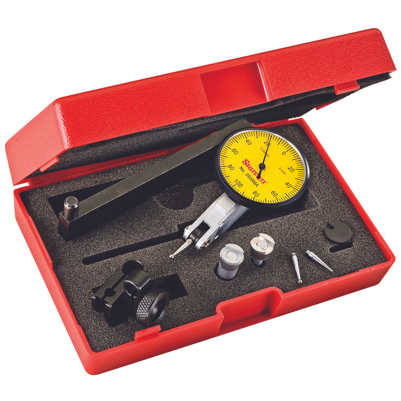 Starrett TEST INDICATOR- DIAL 40MM DIA. 3908MAC Dial Test Indicator with Dovetail Mount