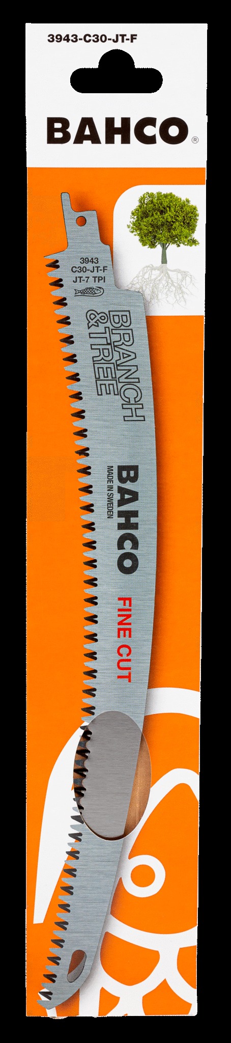 Bahco Reciprocating Curved Saw Blade for Fine Cut with 300 mm 7.0 TPI - Image 3