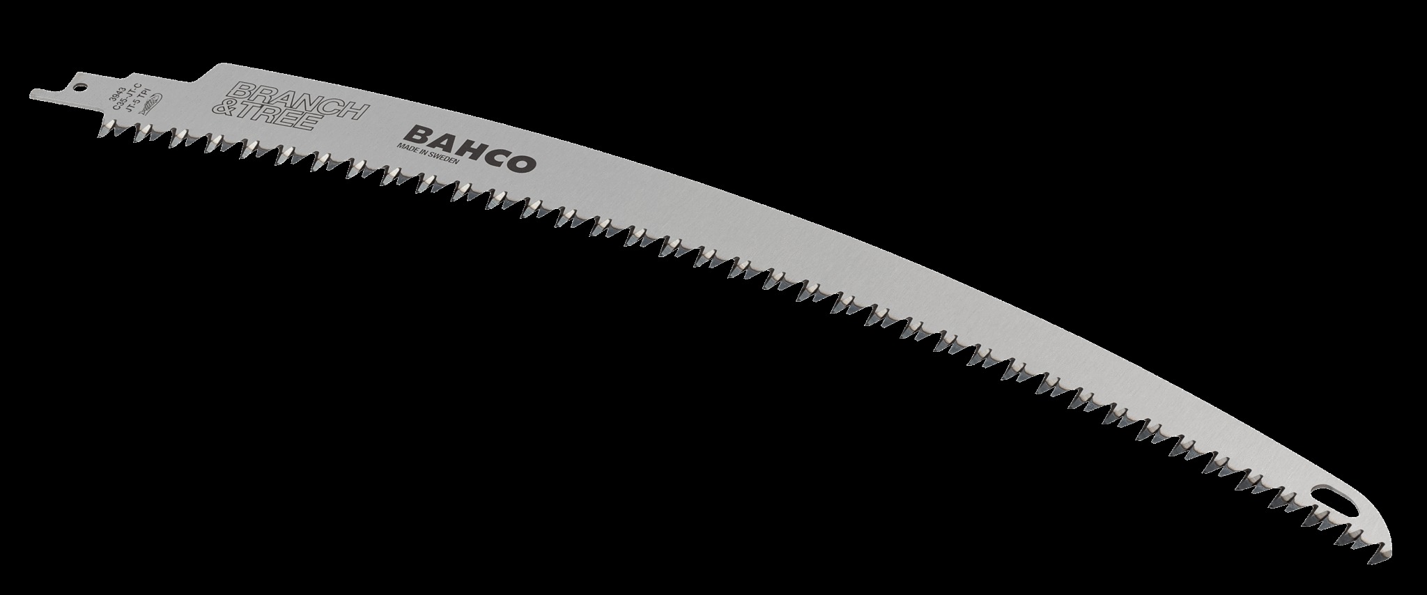 Bahco Reciprocating Long Curved Saw Blade for Coarse Cut with 350 mm 5.4 TPI