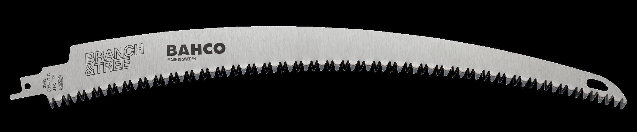 Bahco Reciprocating Long Curved Saw Blade for Coarse Cut with 350 mm 5.4 TPI - Image 2