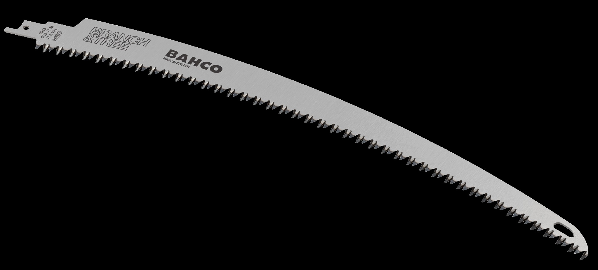Bahco Reciprocating Long Curved Saw Blade for Medium Cut with 350 mm 6.2 TPI - Image 2