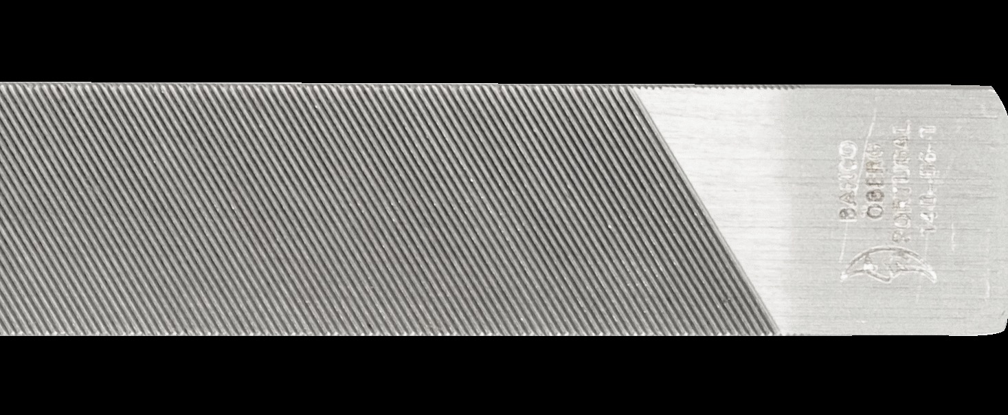 Bahco Mill saw file, 10", 25cm, 2RE bastard cut, no handle, industrial pack - Image 4