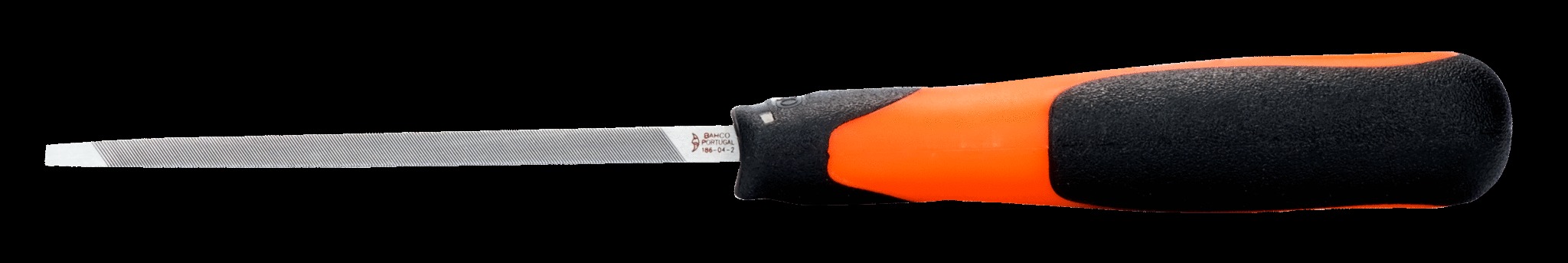 Bahco Taper file 4", 10cm, slim cut, ergo handle - Image 3