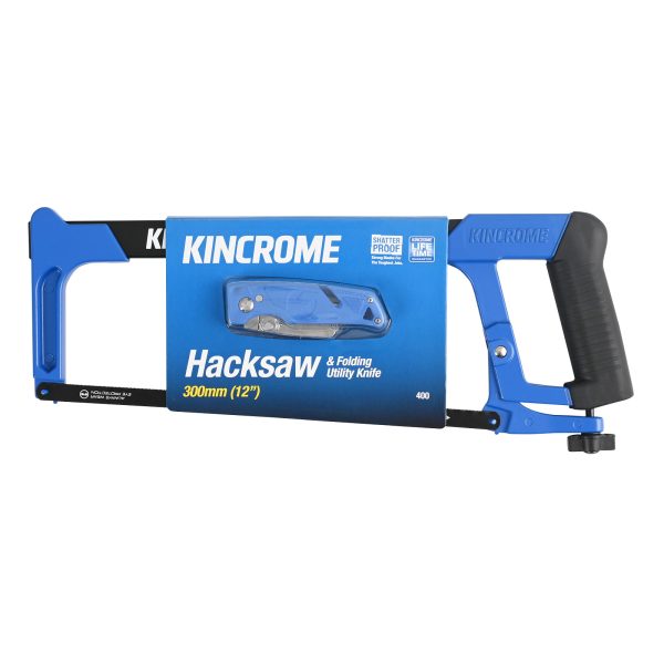 KINCROME 400 HACKSAW HEAVY DUTY W/KNIFE