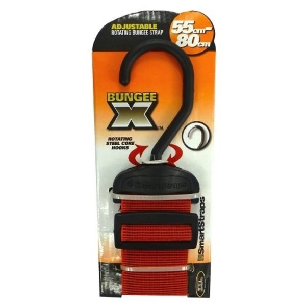 SmartStraps BUNGEE X ADJUSTABLECORD 55-80CM 1PK ORANGE