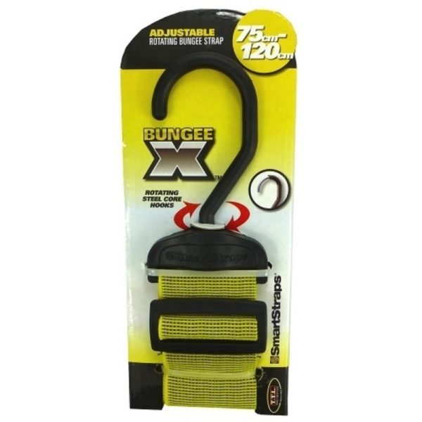 SmartStraps BUNGEE X ADJUSTABLECORD 75-120CM 1PK YELLOW
