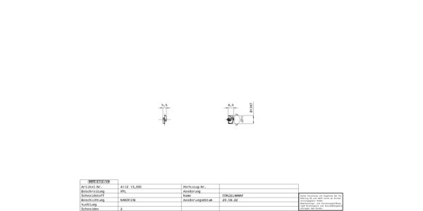 Guhring Carbide HT800 Interchangeable Drilling Insert. Fire Coated, For Steel - Image 2