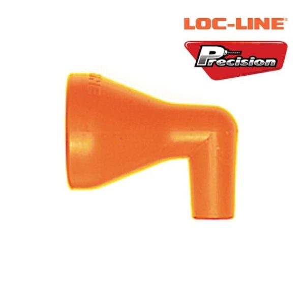 LOC-LINE 1/4 INCH SYSTEM X 1/16 90deg NOZZLES (pkt Of 4)