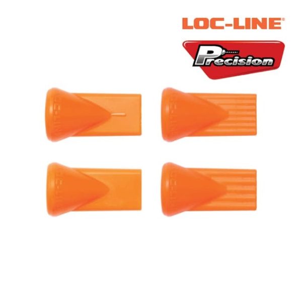 LOC-LINE 1/4 INCH SYSTEM FLAT SLOT 40 NOZZLE (pkt of 4)