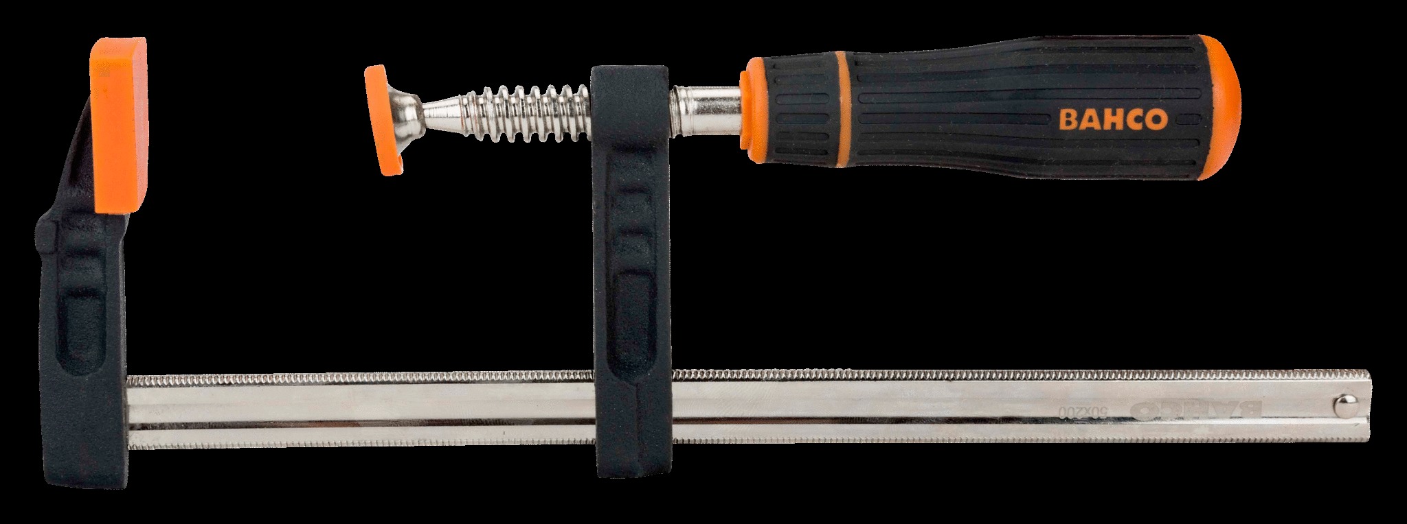 Bahco 80mm Depth, 160mm Opening, F Clamp with one fixed and one sliding bracket - Image 2