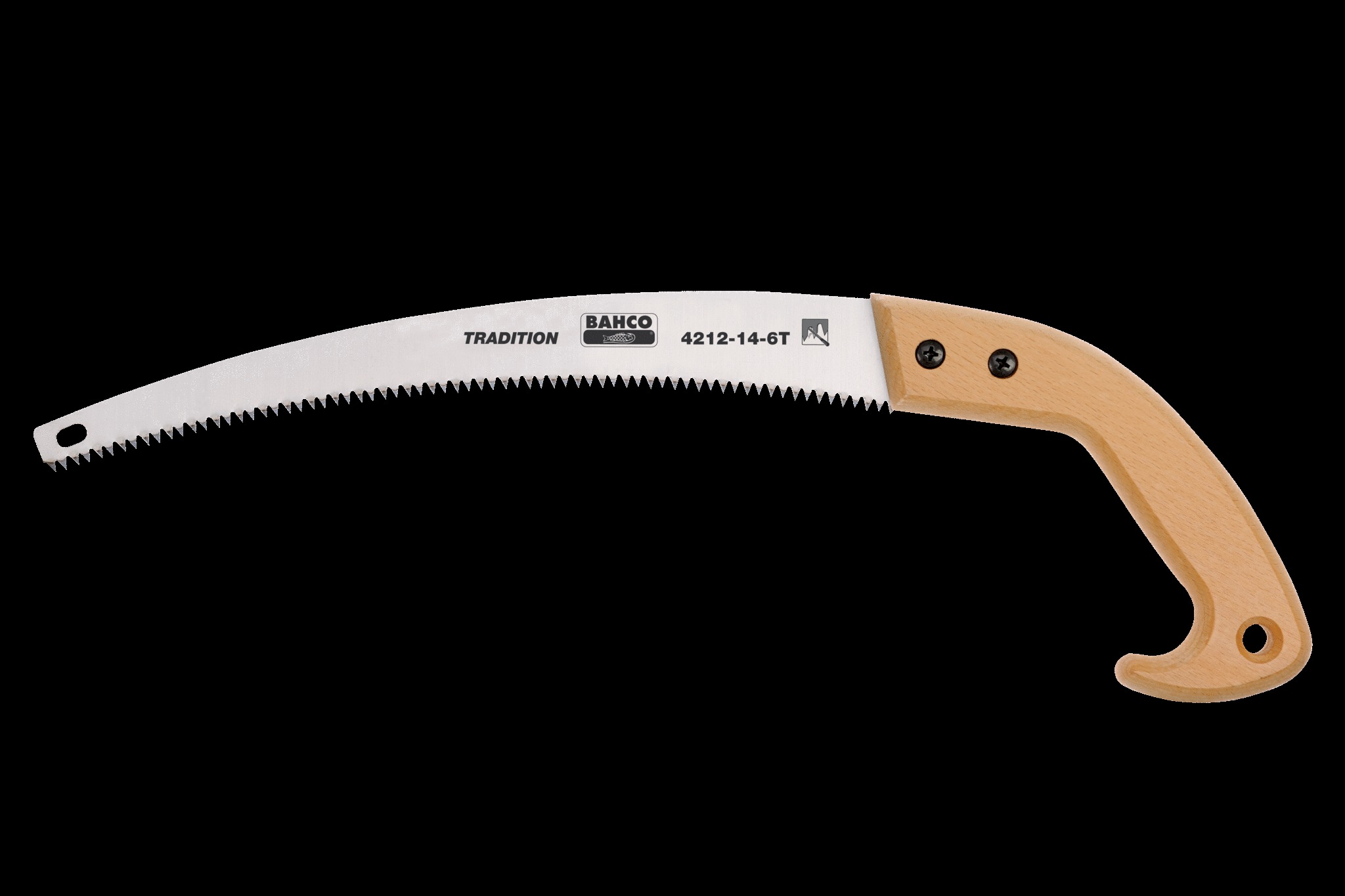 Bahco Pruning saw, hardpoint, wooden handle - Image 6