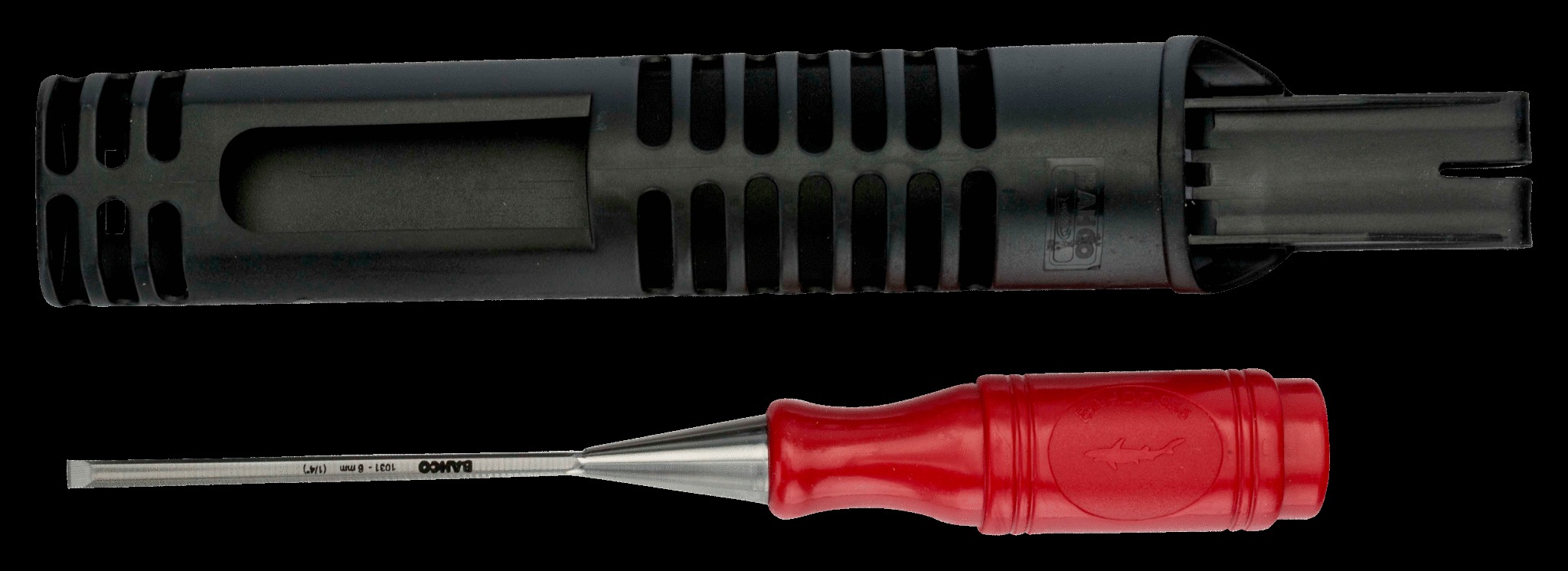 Bahco Woodworking Chisel with Rubberised Handle 12mm - Image 2