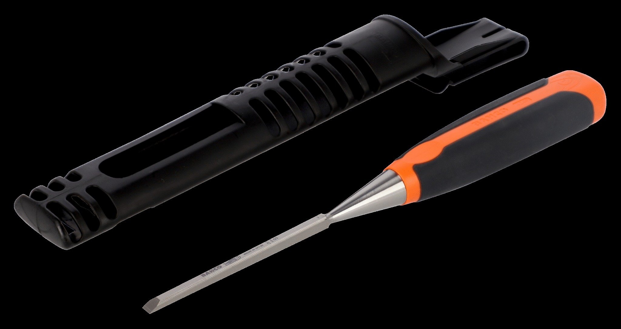 Bahco Woodworking Chisel with Rubberised Handle 8mm