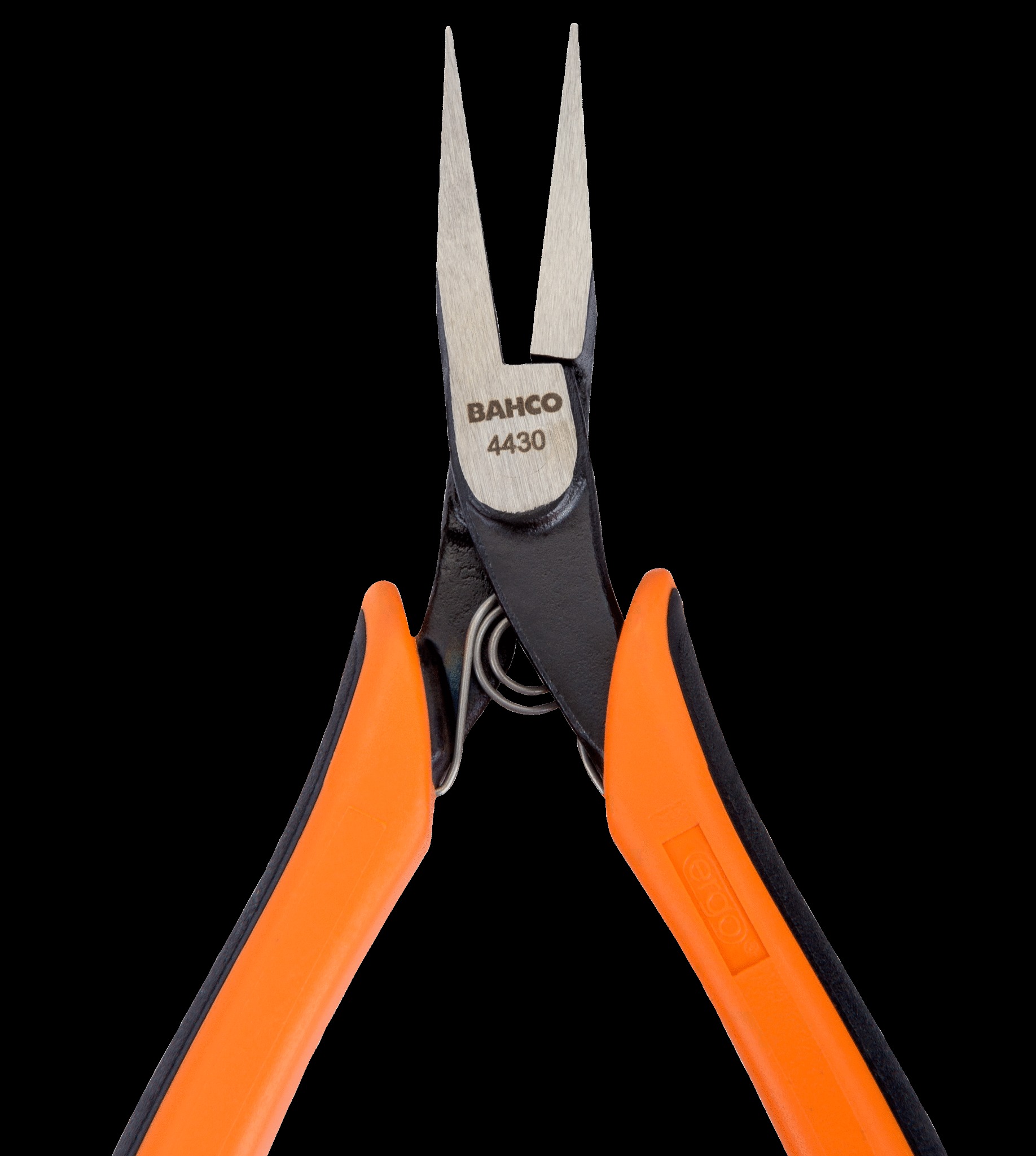 Bahco Ergo plier, flat nose, smooth jaw, 135mm, ergo sleeves with opening spring - Image 4