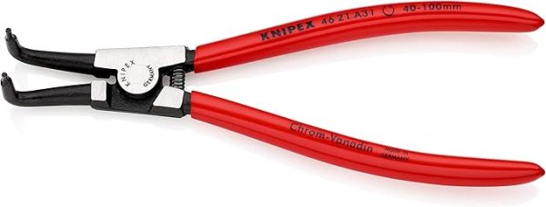 KNIPEX EXTERNAL CIRCLIP PLIER BENT 200MM - Image 3
