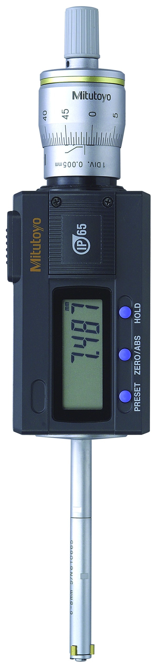 Mitutoyo Digimatic Holtest 6-8Mm 468-161