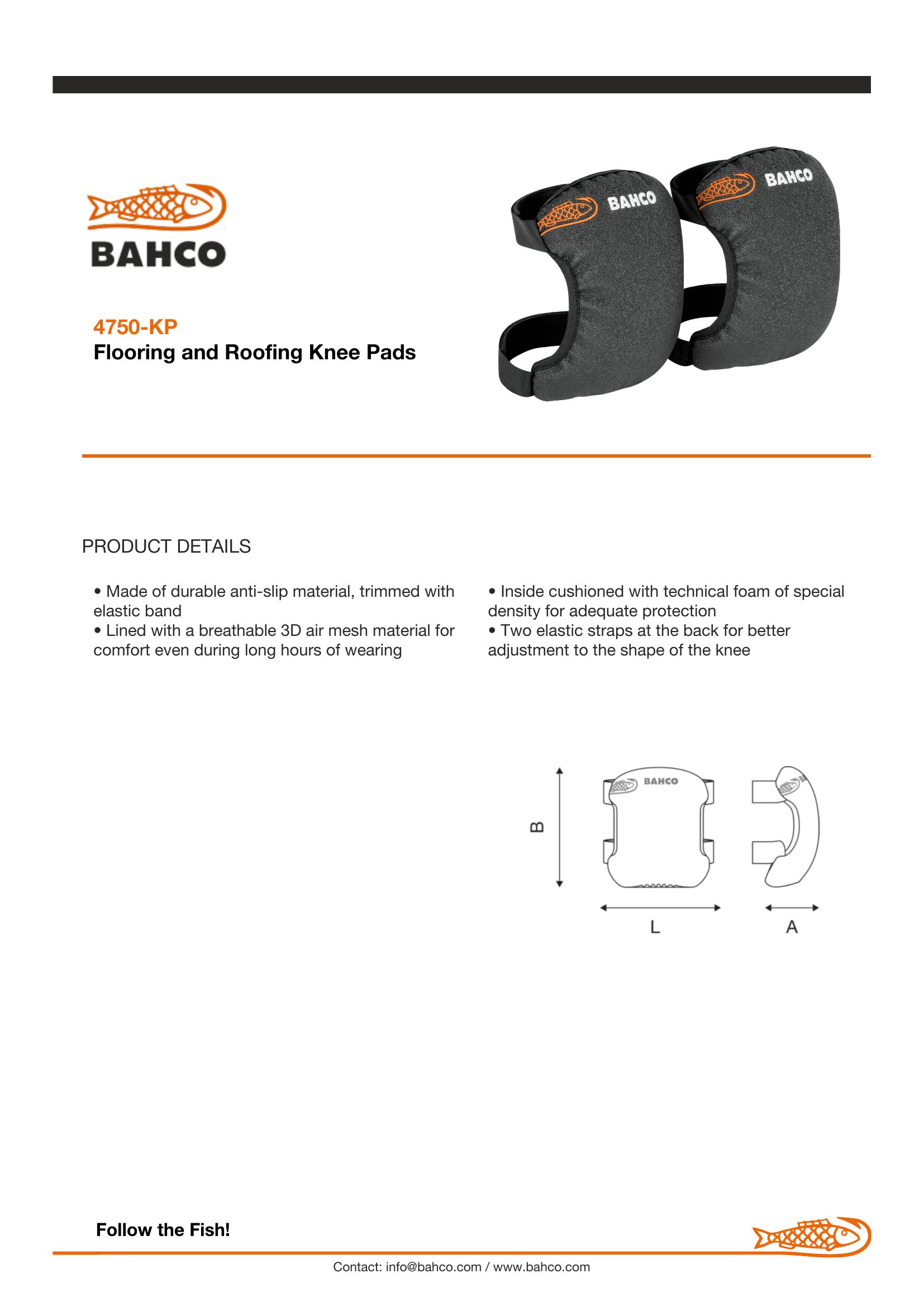 Bahco Knee Pads - Image 5