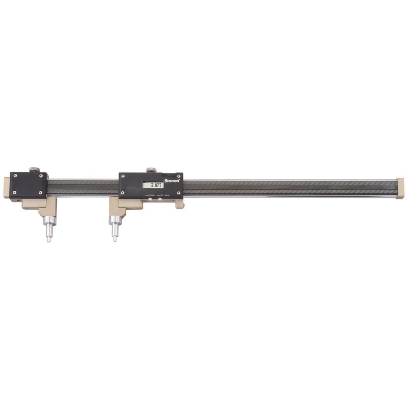 Starrett ELECTRONIC CARBON FIBER (WATER RESISTANT) CALIPER - DOUBLE SLIDING GAGE - I 5002BZ-16/400 Carbon Fiber Caliper