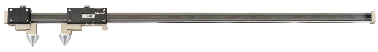 Starrett ELECTRONIC CARBON FIBER (WATER RESISTANT) CALIPER - DOUBLE SLIDING GAGE - I 5002BZ-24/600 Carbon Fiber Caliper - Image 3