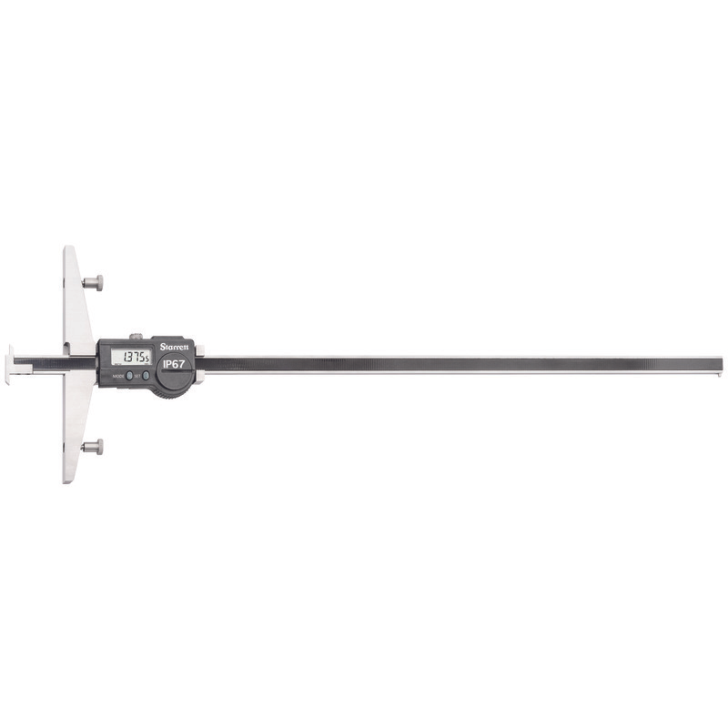 Starrett Electronic Groove Caliper Hardened Stainless Steel 5004BZ-16/400 Electronic Depth Gage