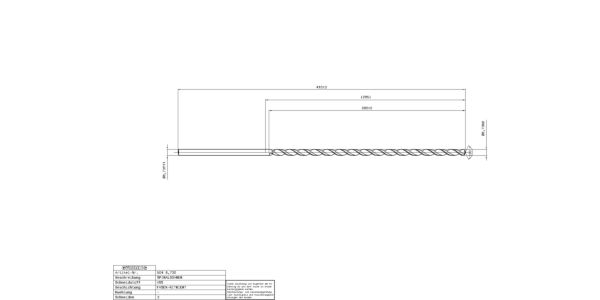 Guhring Extra length twist drills series 3 HSS 11/32 - Image 2