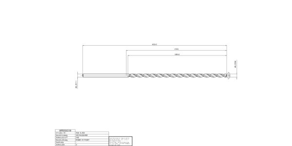 Guhring Extra length twist drills series 3 HSS 3/8 - Image 2