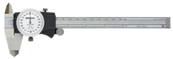 Mitutoyo 6" DIAL CALIPER 505-740J - Image 2