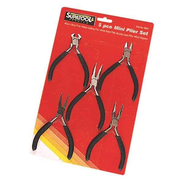 SUPATOOL 5055 MINI PLIER SET 5PCE - Image 2