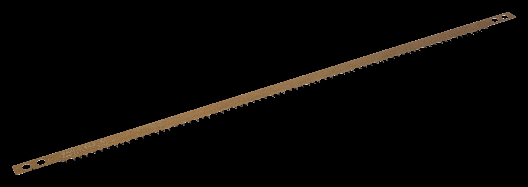 Bahco Bowsaw blade, hardpoint, peg toothed for cutting dry wood