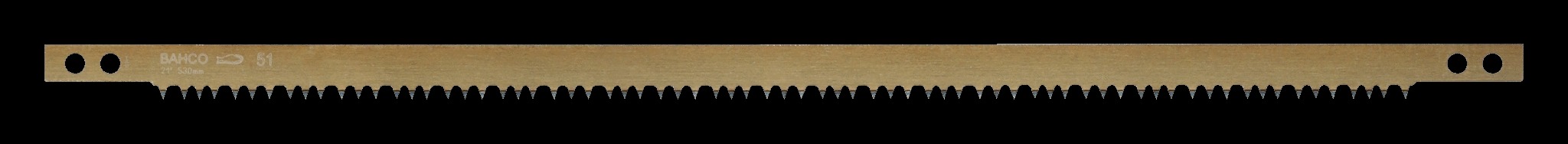 Bahco Bowsaw blade, hardpoint, peg toothed for cutting dry wood - Image 2
