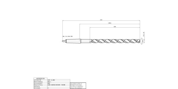 Guhring Xtra length drill-taper shank ser 1 HSS - Image 2