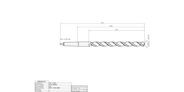 Guhring Xtra length drill-taper shank ser 1 HSS - Image 2