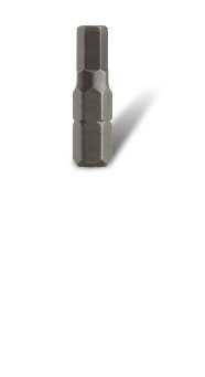 Bordo 5mm Hex 25mm Insert Bit