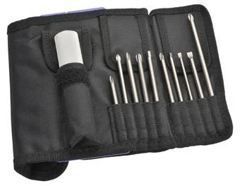 Bordo 11 Pce Screwdriver Power Bit Set + Handle