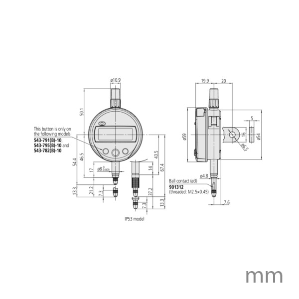 Mitutoyo DIGIMATIC INDICATOR 543-790-10 - Image 3