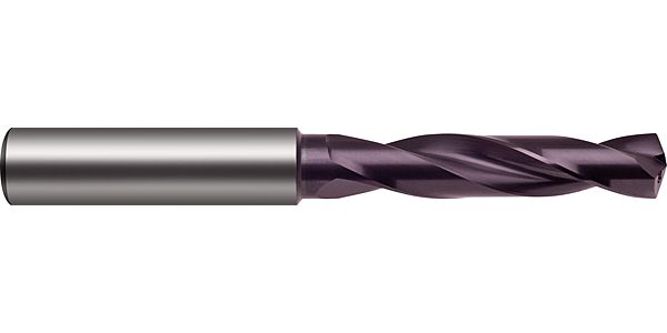 Guhring 3 x D ratio drill thru cool Carbide Fire Coated