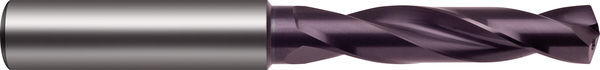 Guhring 3 x D ratio drill thru cool Carbide Fire Coated