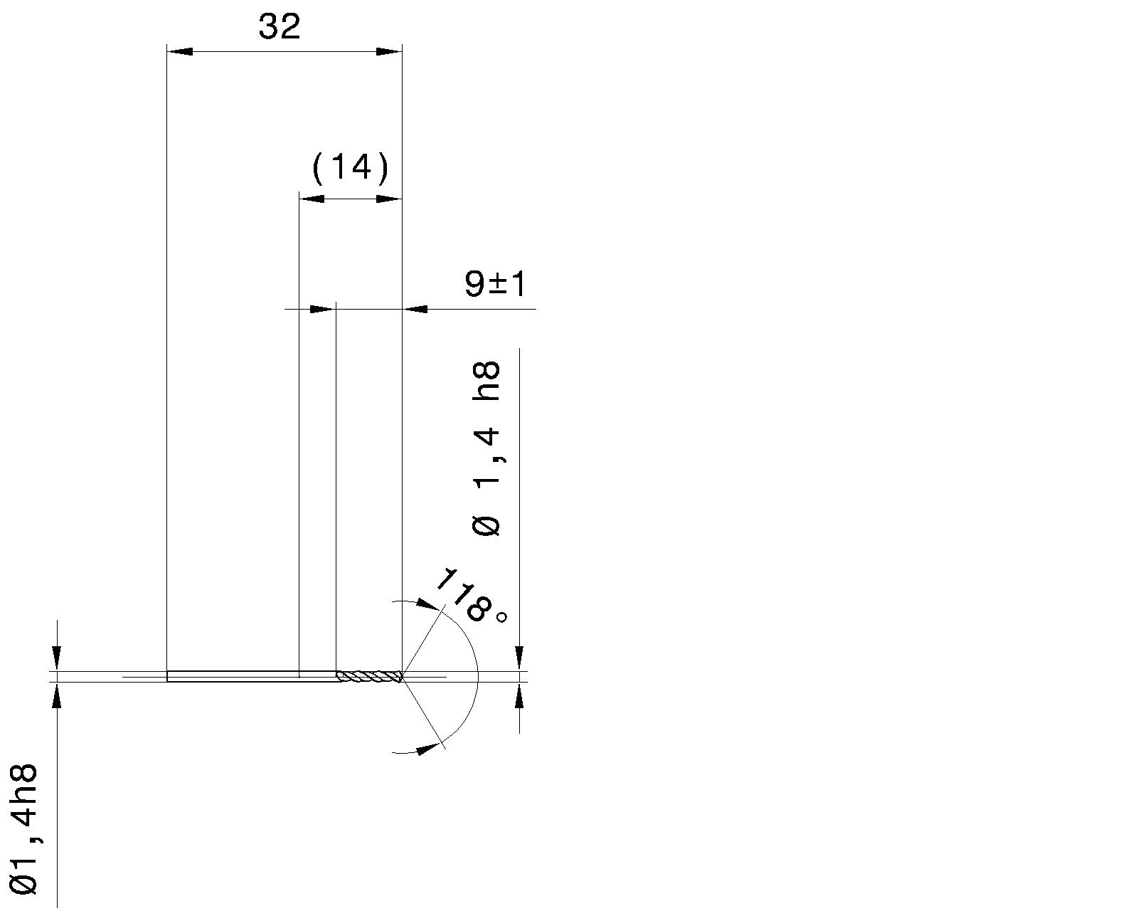 Guhring Stub drill HSCO TiN Coated - Image 2